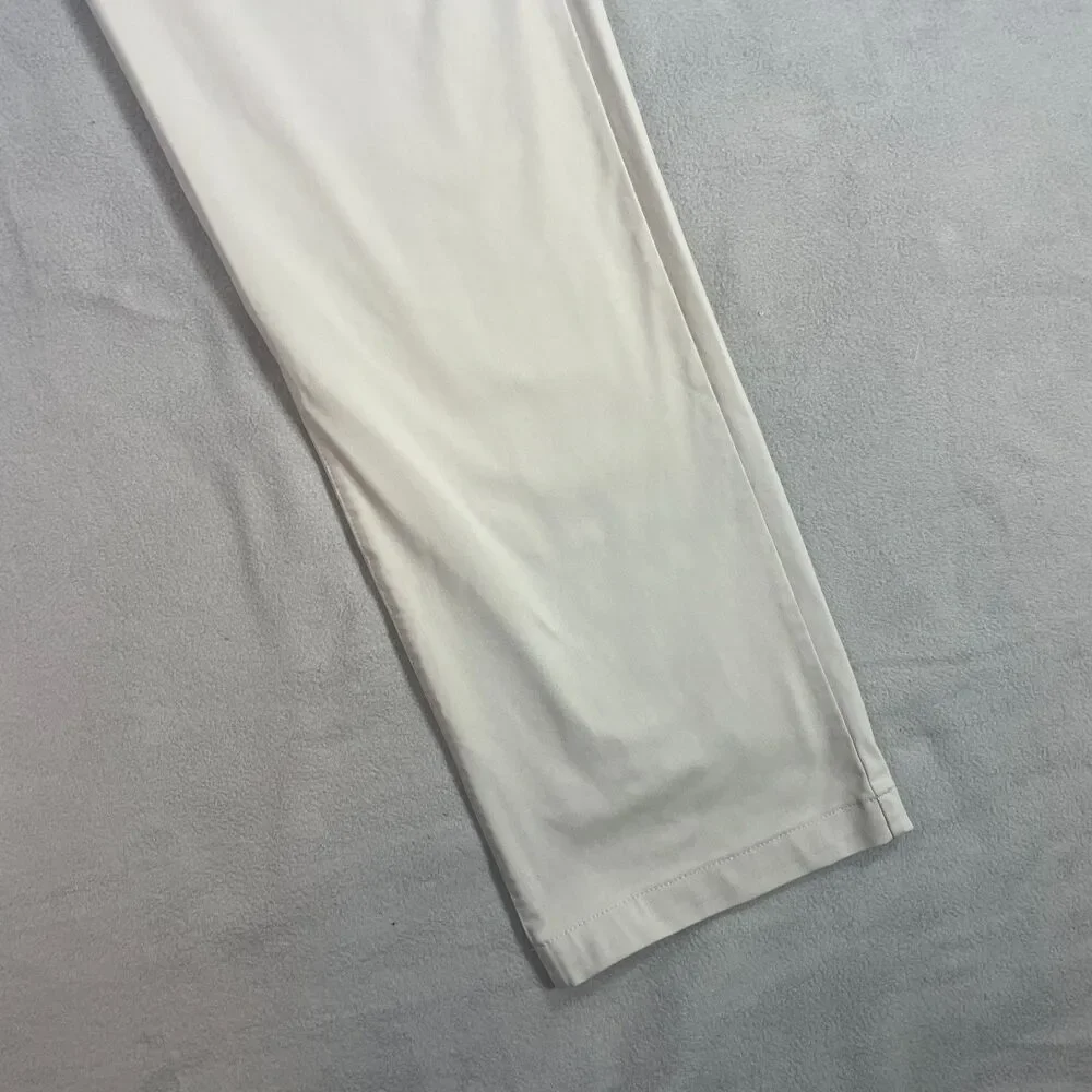 Rhone Commuter Pants Mens 30x31 Classic Fit Performance Flex Knit Golf Beige - Picture 4 of 16